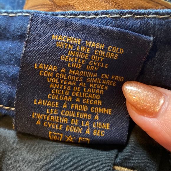 Seven7 High Rise Dark Wash Skinny Jeans Women's 28 - Picture 8 of 12